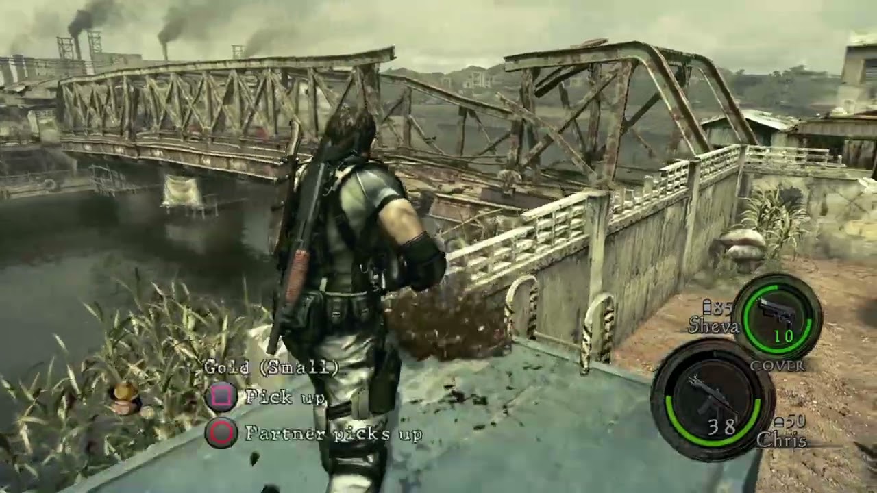 RESIDENT EVIL5_chapter 2 part 1 playthrough.