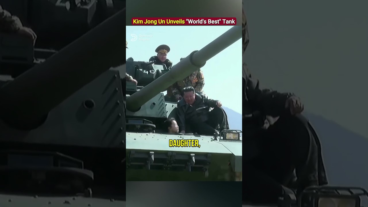 Ким Чен Ын представил &laquo;лучший в мире&raquo; танк!