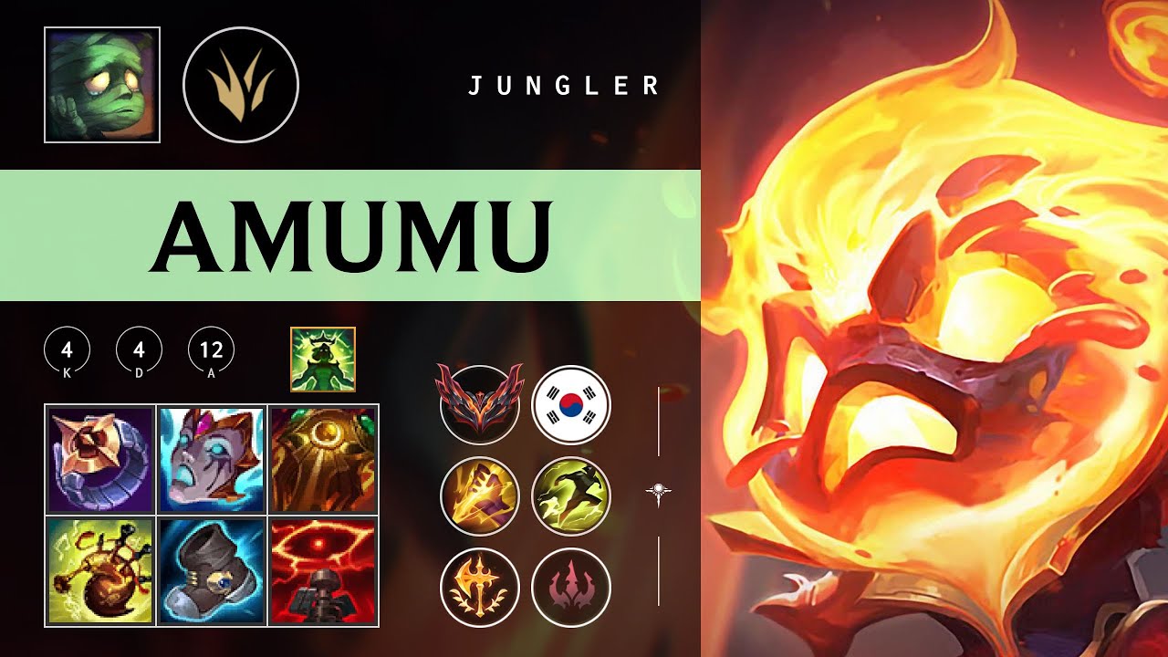 Amumu Jungle vs Bel'Veth - KR Grandmaster Patch 26.01