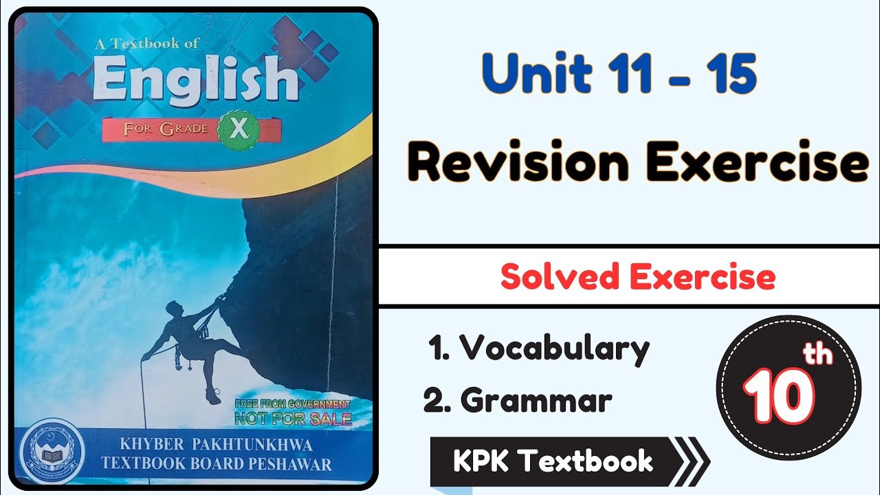 Class 10 Revision Exercise Unit 11-15
