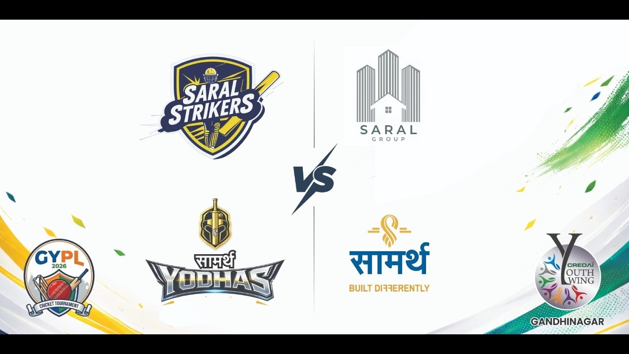 GANDHINAGAR YOUTH PREMIER LEAGUE 2026 |MATCH-1 || ASP CRICKET LIVE