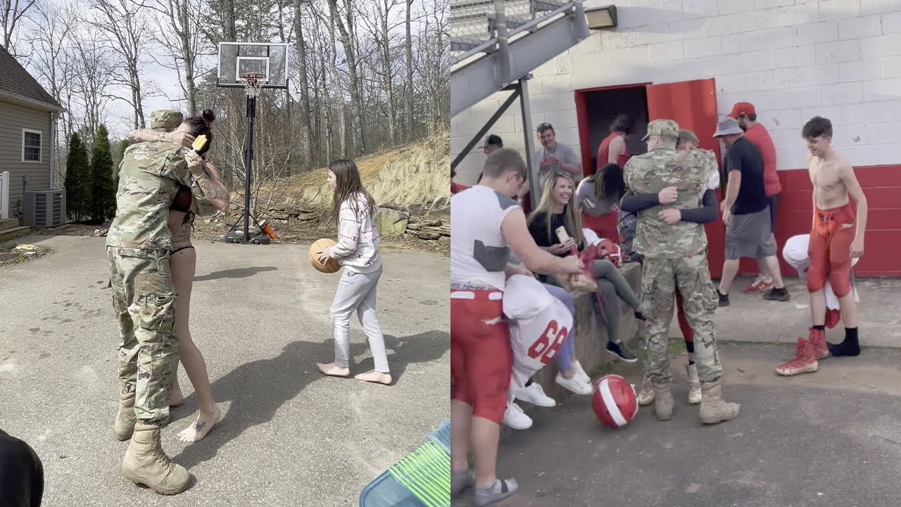 US Air Force Homecoming Surprise To Family After 2 Years || WooGlobe