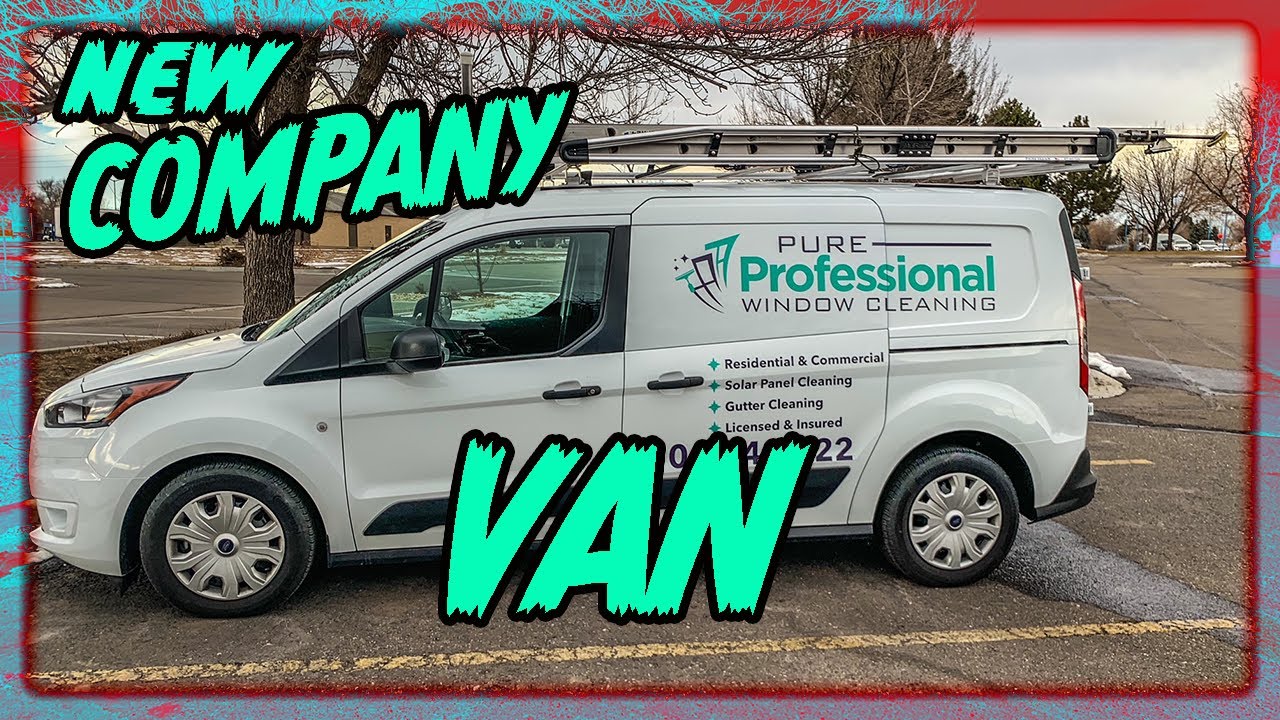 HOW I SETUP MY NEW WINDOW CLEANING VAN | FORD TRANSIT CONNECT