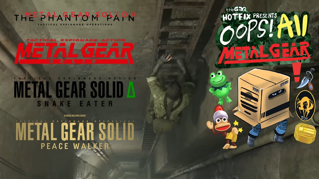 Oops! All Metal Gear - GDQ Hotfix Speedruns