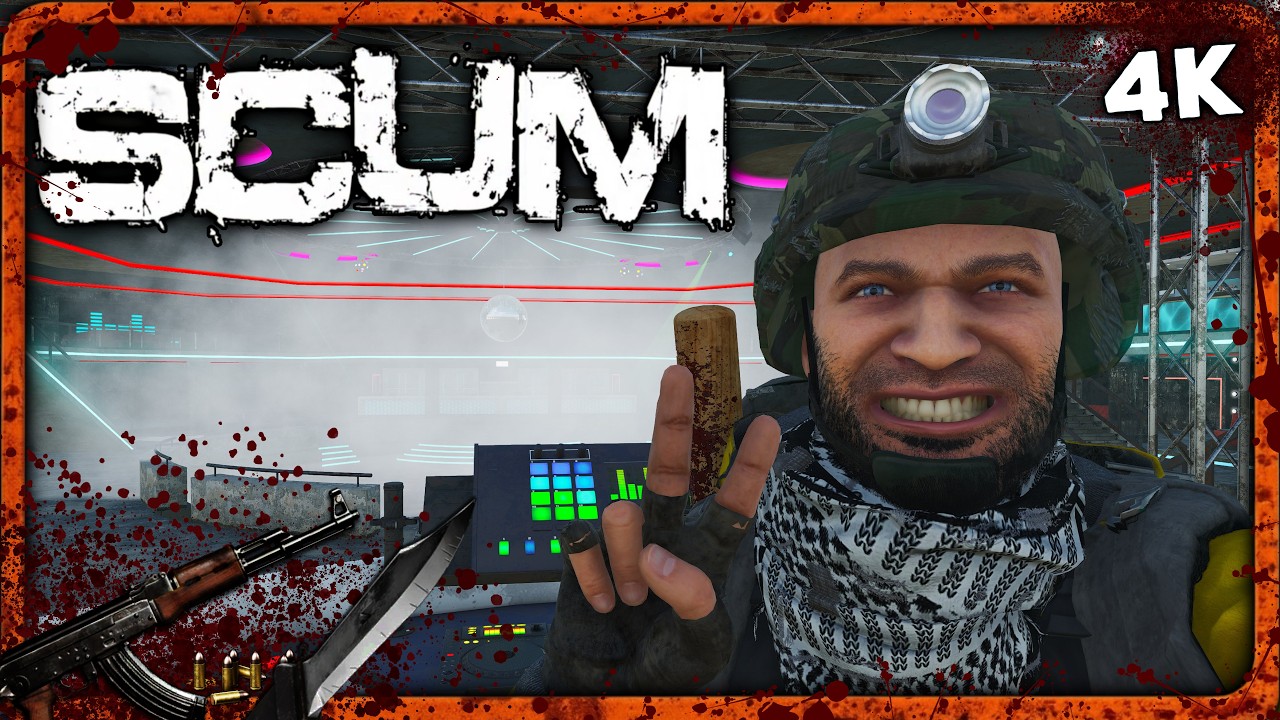 SCUM SOLO 4K #27 Eine TECHNO PARTY in SCUM?!