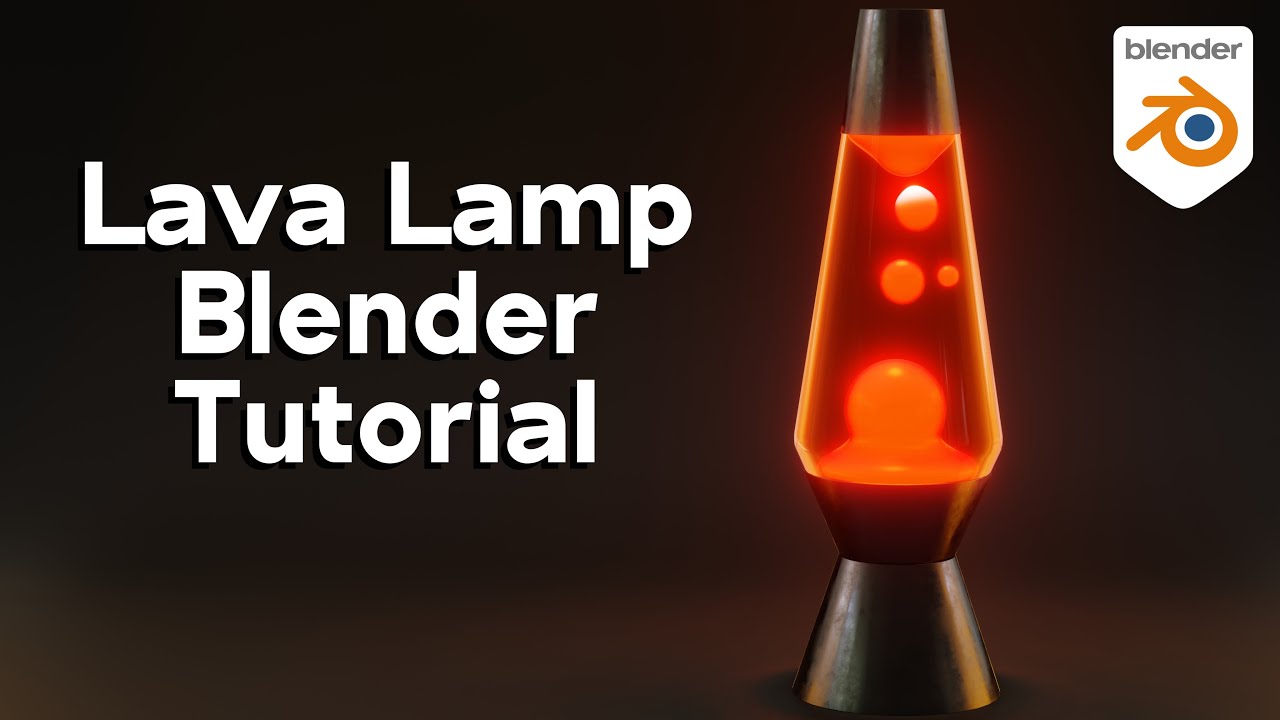 Lava Lamp - Relaxing Animation Loop (Blender Tutorial)