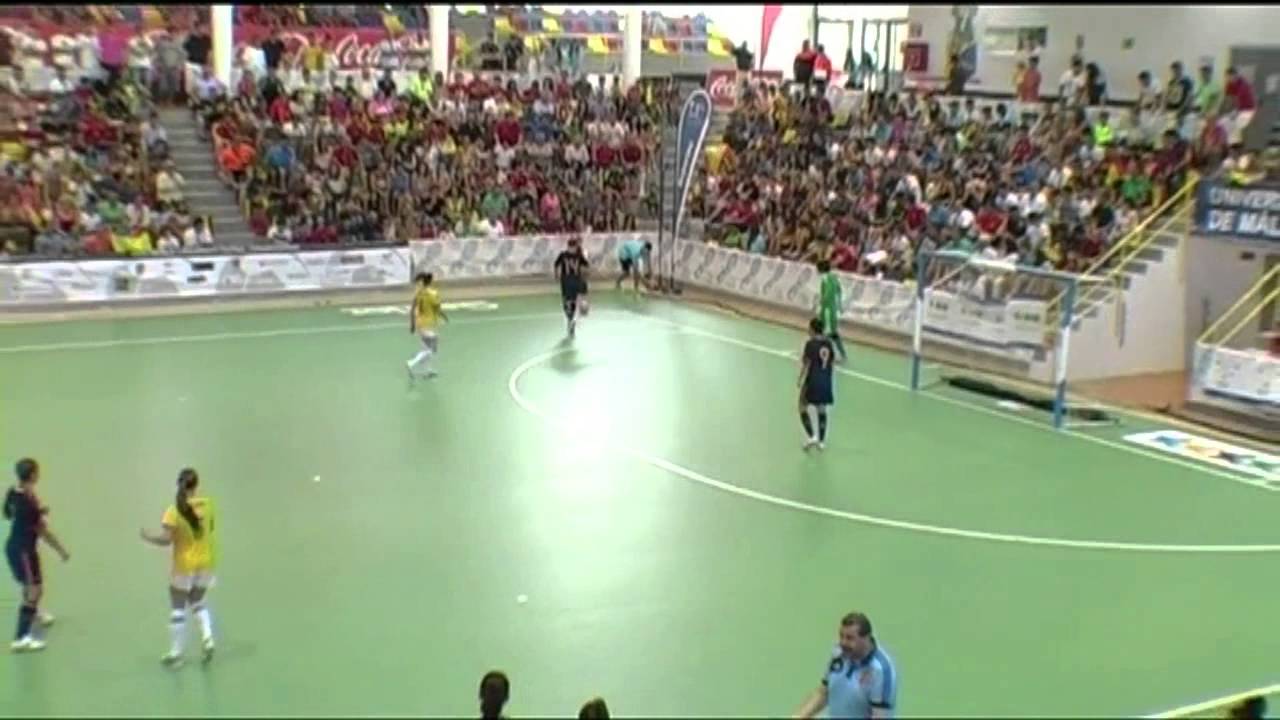 2014 WUC Futsal Female Brazil vs Spain