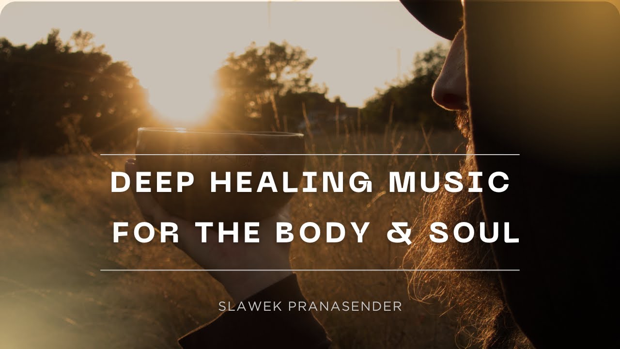 Deep Healing Music For The Body And Soul With The Crackling Of A Fire In The Background