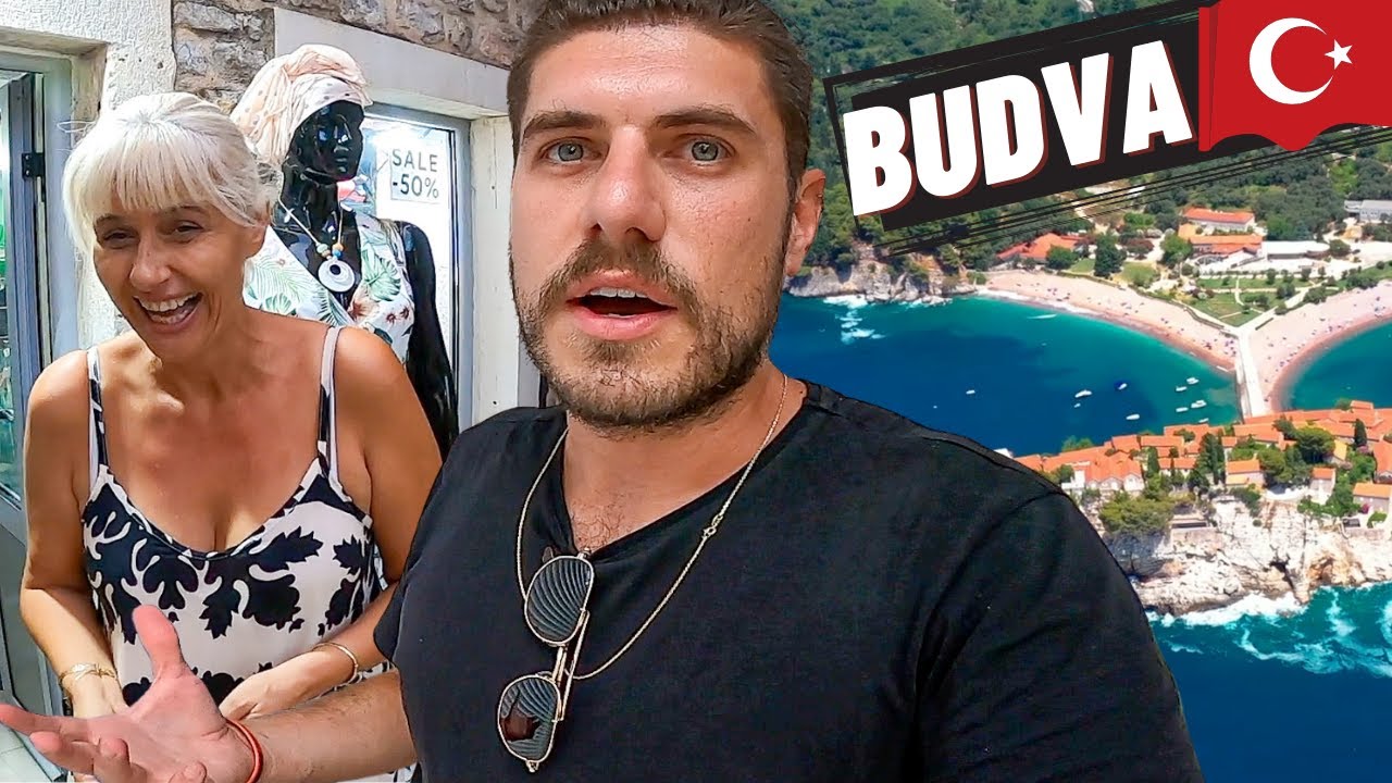 KARADAĞ'DA 1 TÜRK ŞEHRİ! ( BUDVA )-186 🇲🇪