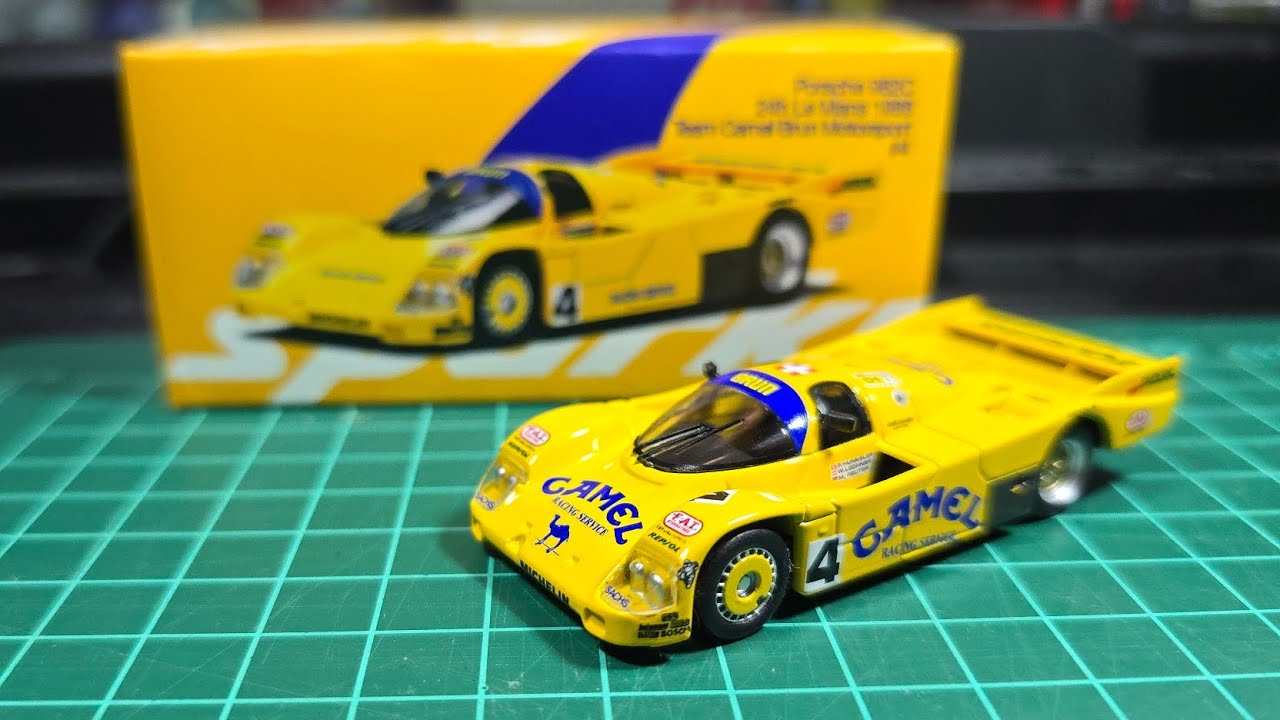 Sparky 1/64 Porsche - 962C Team Camel Brun Motorsport #4 24h Le Mans 1988