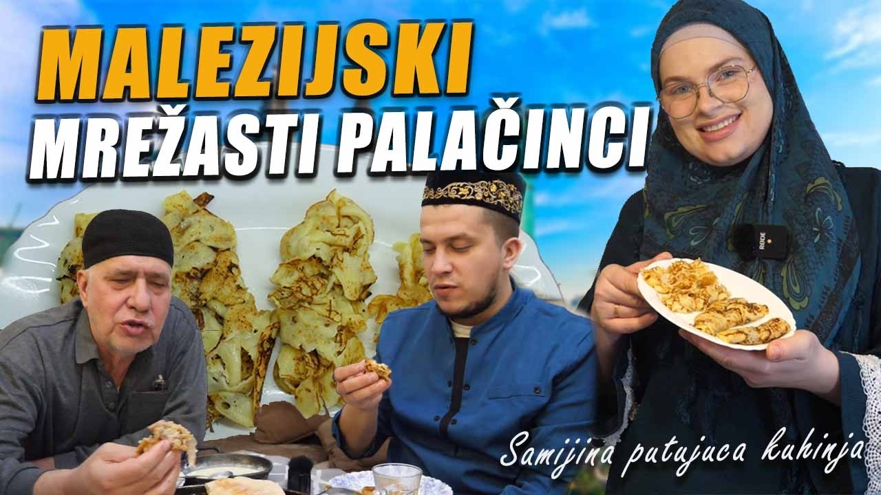 SVEKAR NAVALIO: MREŽASTI PALAČINCI SA KOKOSOM - Roti Jala