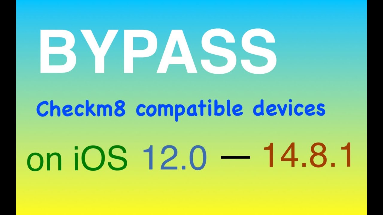 How to Bypass the iCloud lock on iOS 12.0 to 14.8.1! Free Untethered iCloud bypass with F3arRa1n
