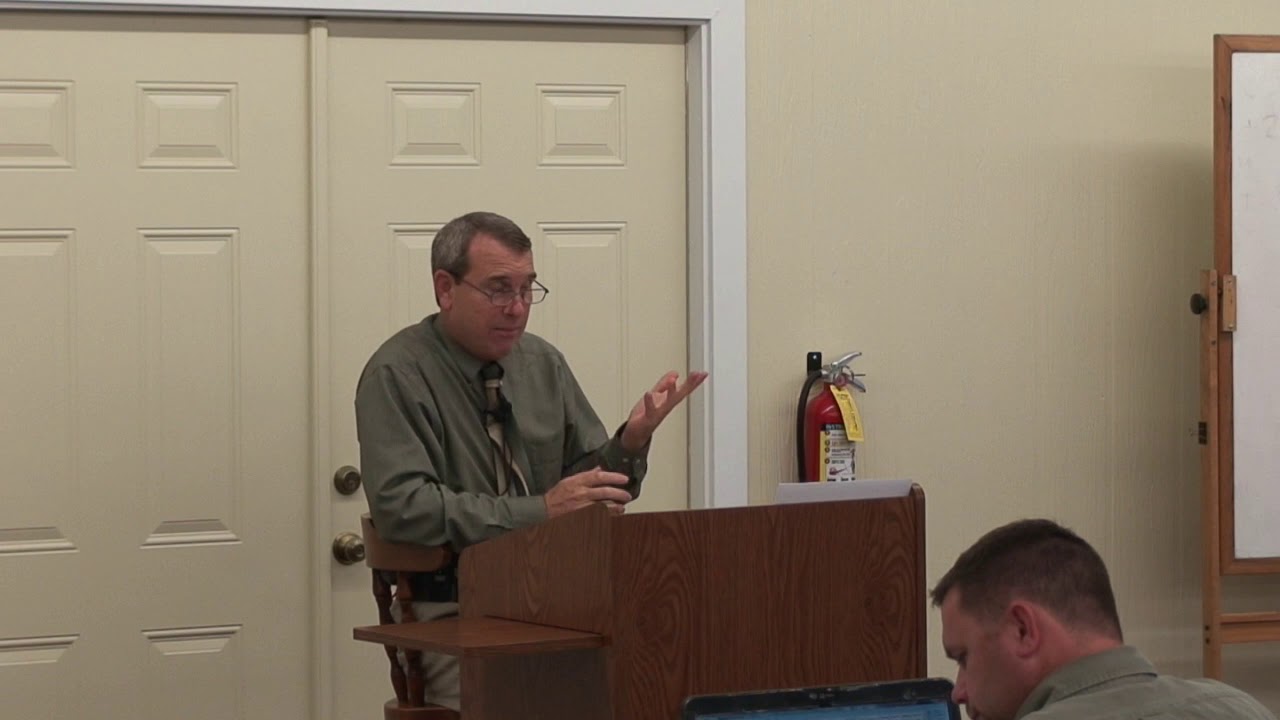 Pastor James W. Knox | Prophecy Class | Great Deep - Firmament - Lake of Fire location - Throne