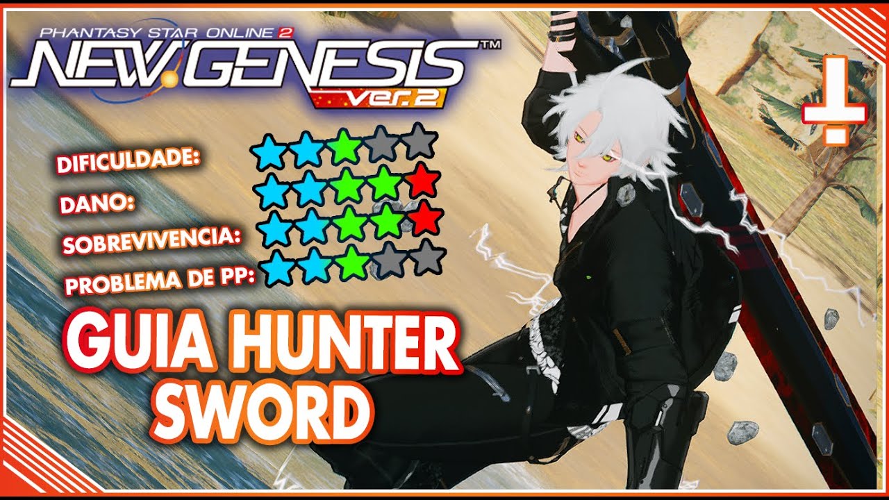 Guia Hunter Sword, Skill Tree, Add-on e Tech Arts Customization! | PSO2NGS
