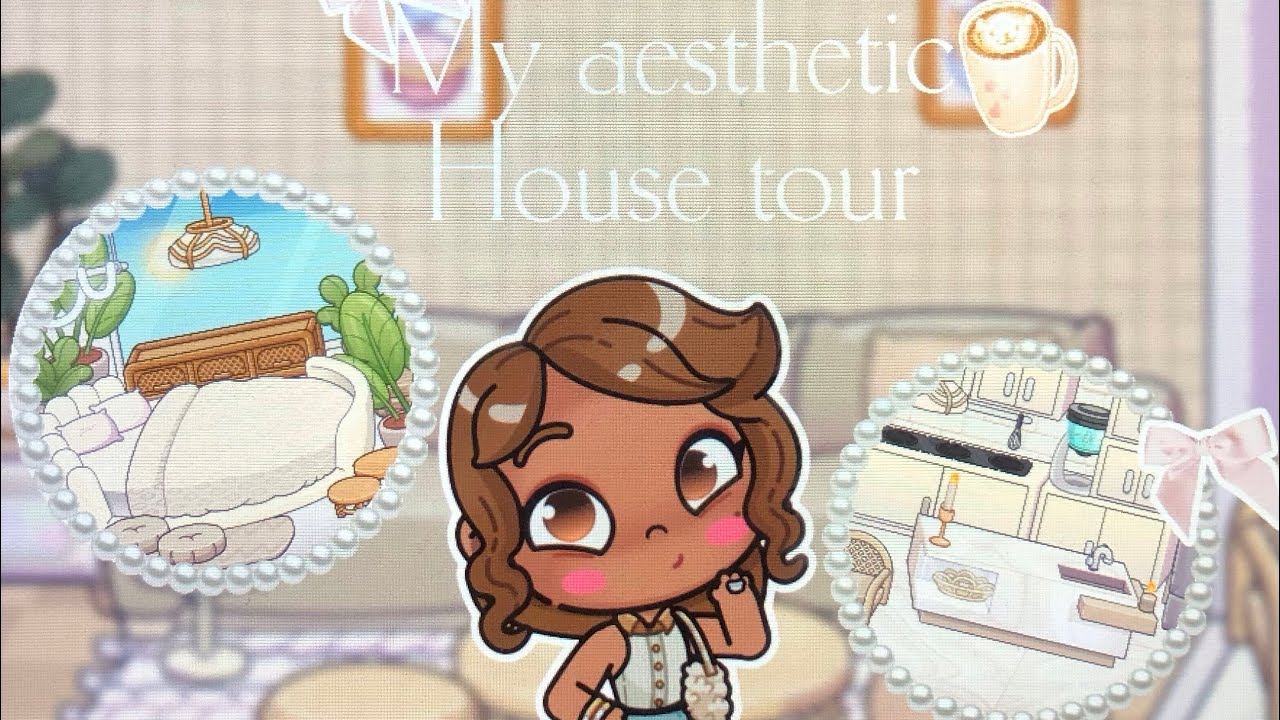 My aesthetic summer house tour|with voice 🔊|
