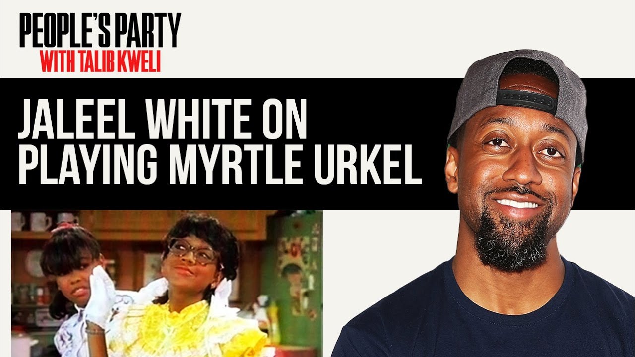 Jaleel White Discusses Myrtle Urkel On 'Family Matters' & Actors In Dresses | People's Party Clip