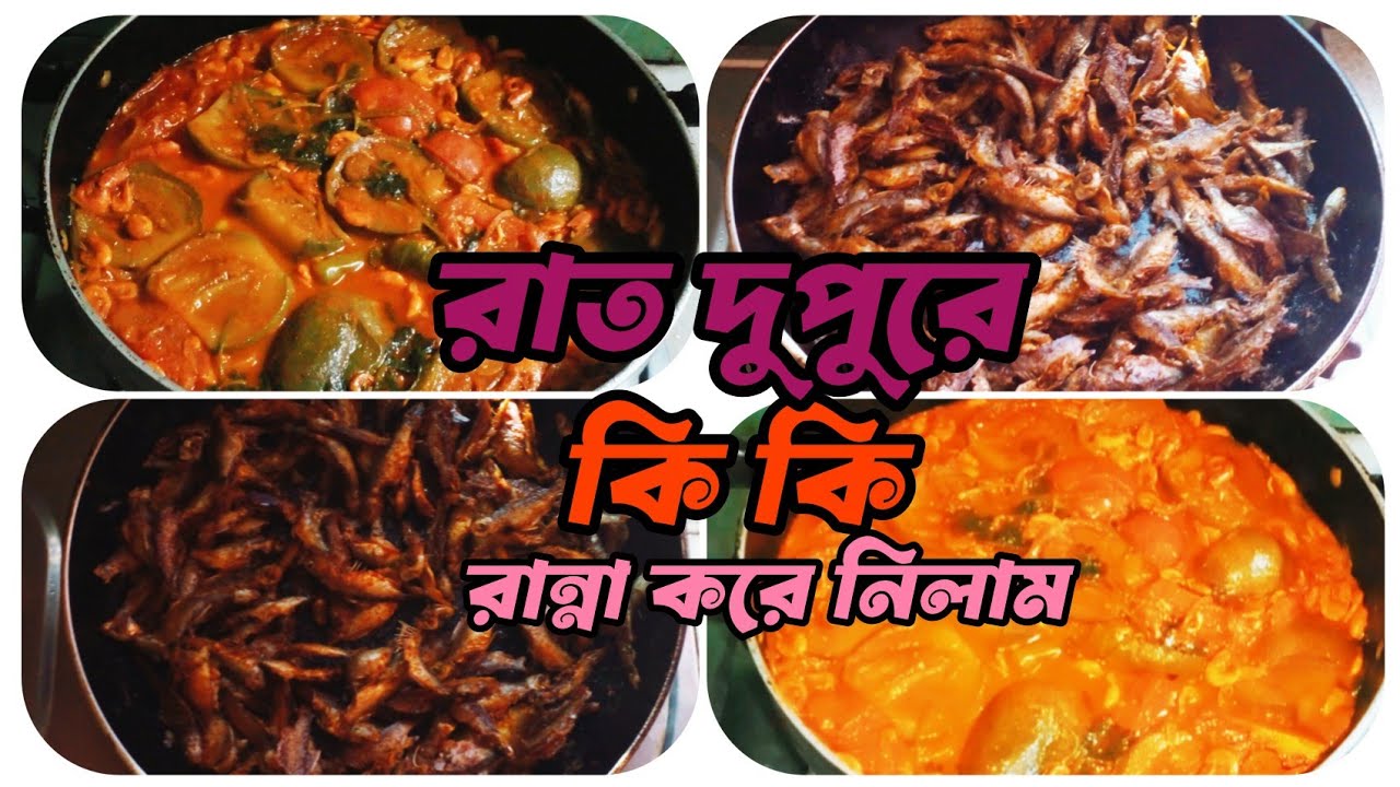 রাত দুপুরে কি কি রান্না করলাম #Shirinsvlog