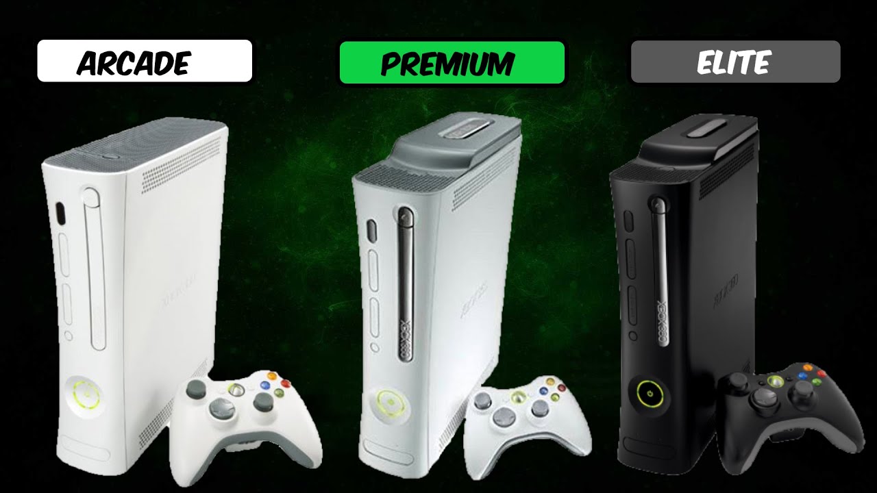 CONHEÇA OS MODELOS DE XBOX 360 