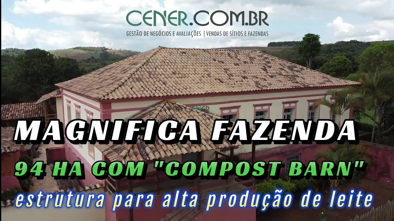 Cener Imóveis 2962 Magnifica fazenda de 94 ha com 