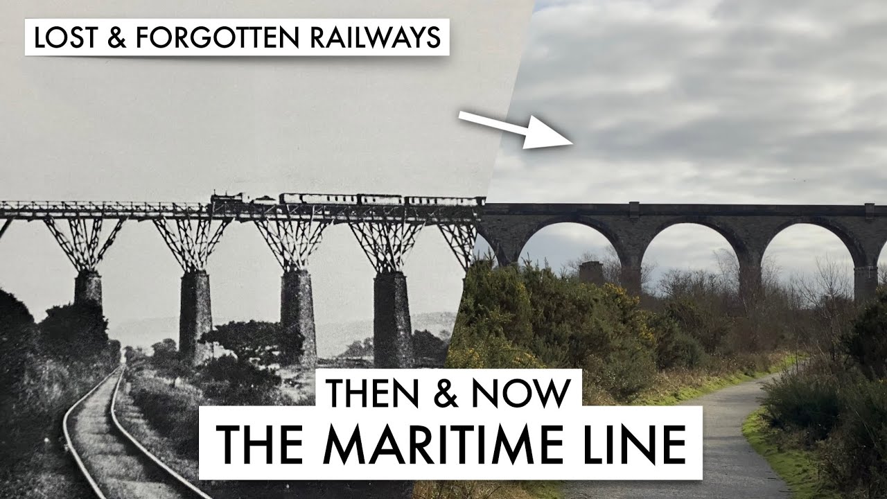 Then and Now - The Maritime Line and Newham Docks - Lost and Forgotten Railways and Branchlines