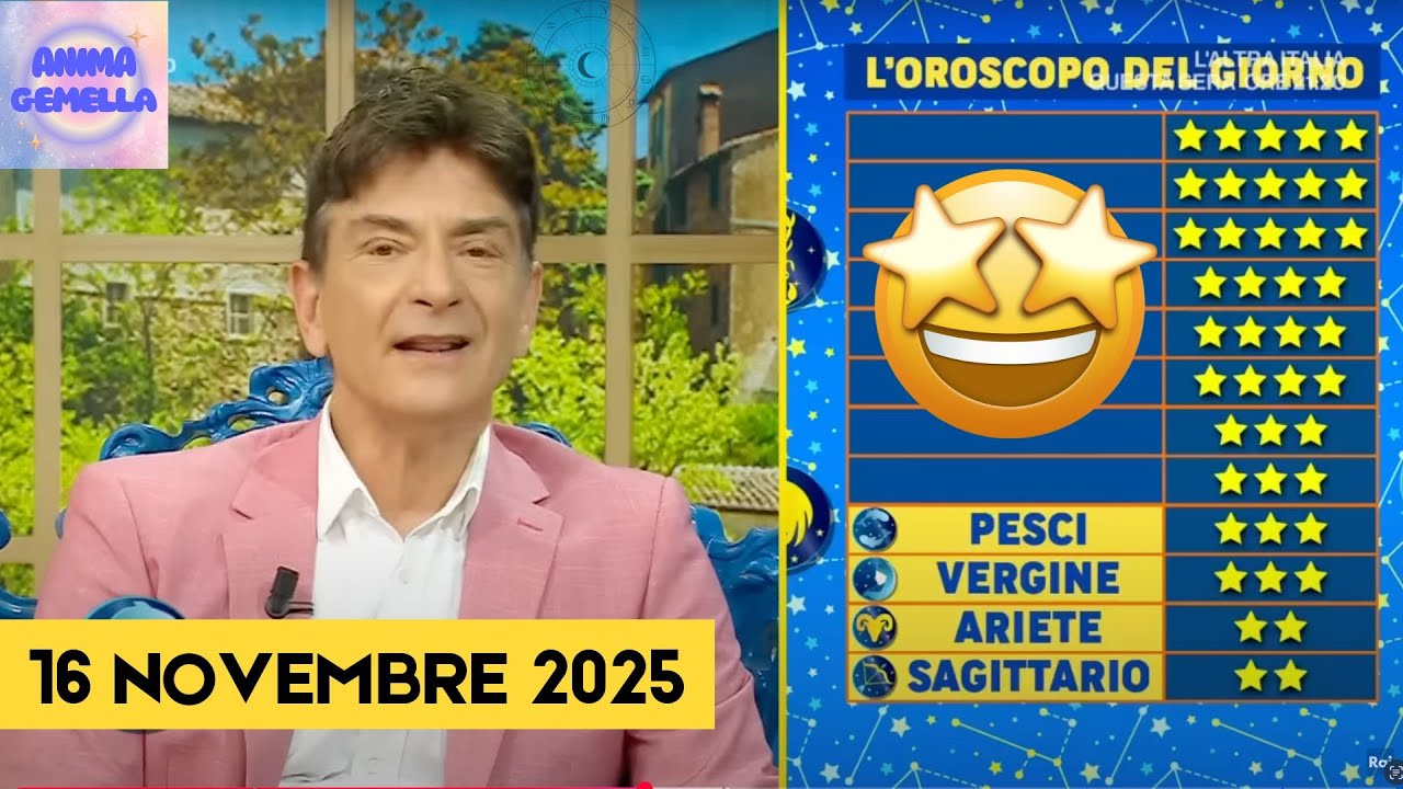 🔮 Paolo Fox 16 Novembre 2025: Amore, Soldi e Successo nel Tuo Futuro!