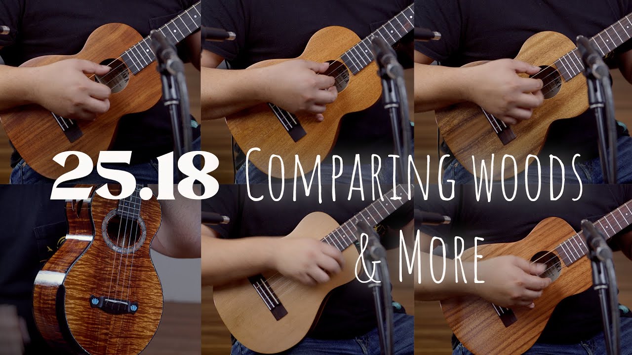 25.18 New Customs | Comparing Woods on Kamaka | Hozen Green Label