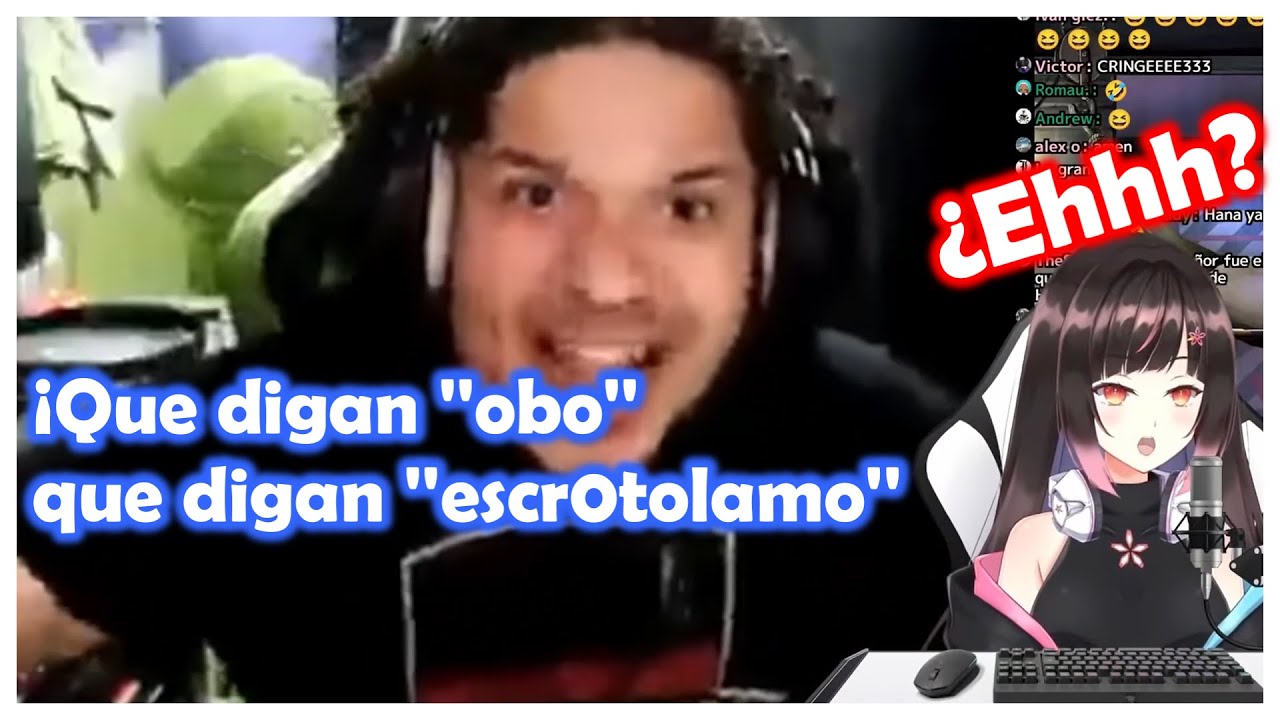Hana reacciona al '' Sr Pelo donde habla de las Vtuber JAPONESAS que hablan ESPAÑOL''