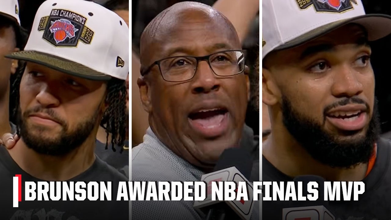 Джален Брансон признан MVP финала НБА + Майк Браун и Кэтрин Атлетико комментируют победу в чемпио...