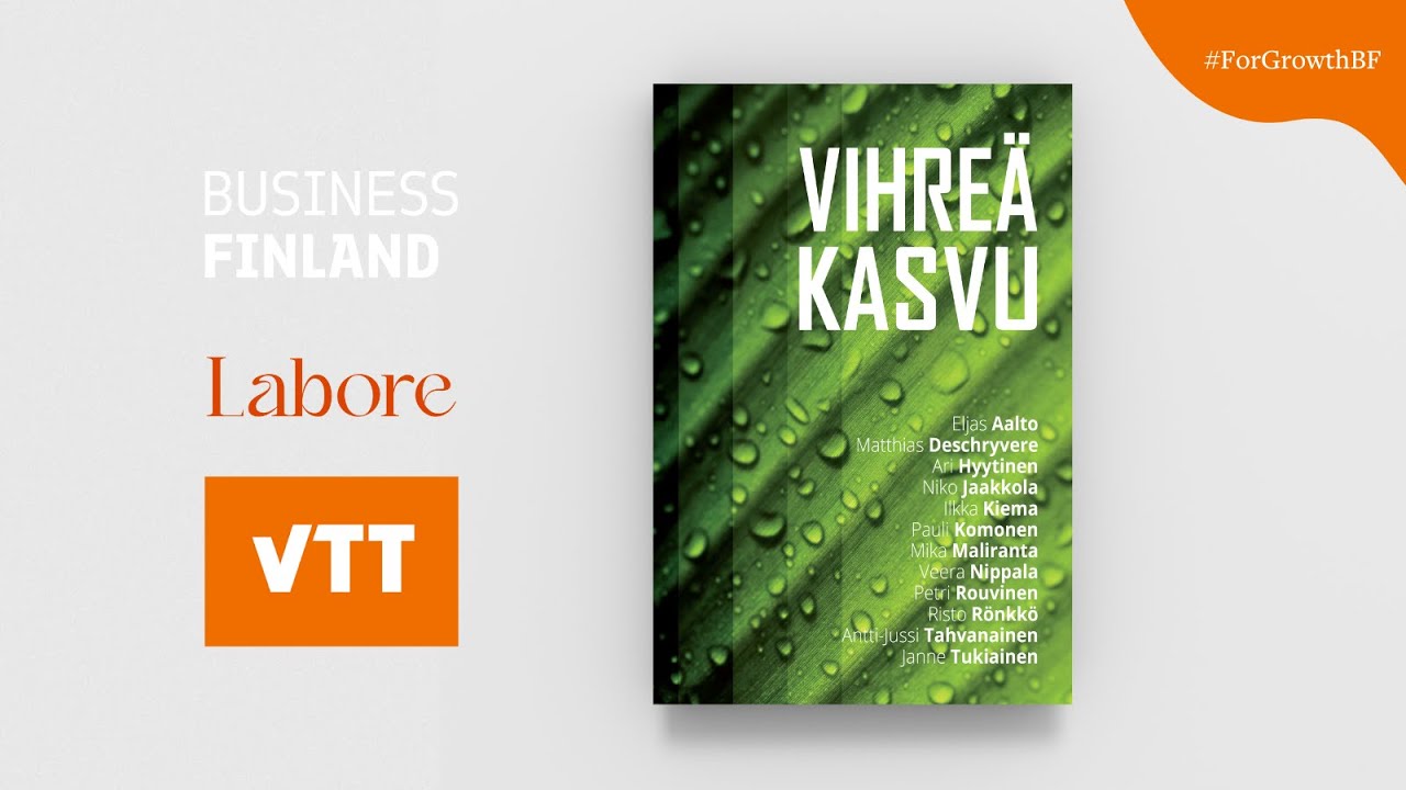 Vihreä kasvu -kirjan julkistustilaisuuden tallenne | 29.5.2024 | ForGrowth