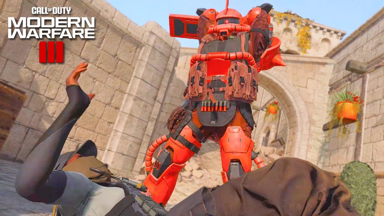 MW3 New Searing Slash Finishing Move [ Gundam Mobile Suit Zuku Skin ] | MW3 Finishers