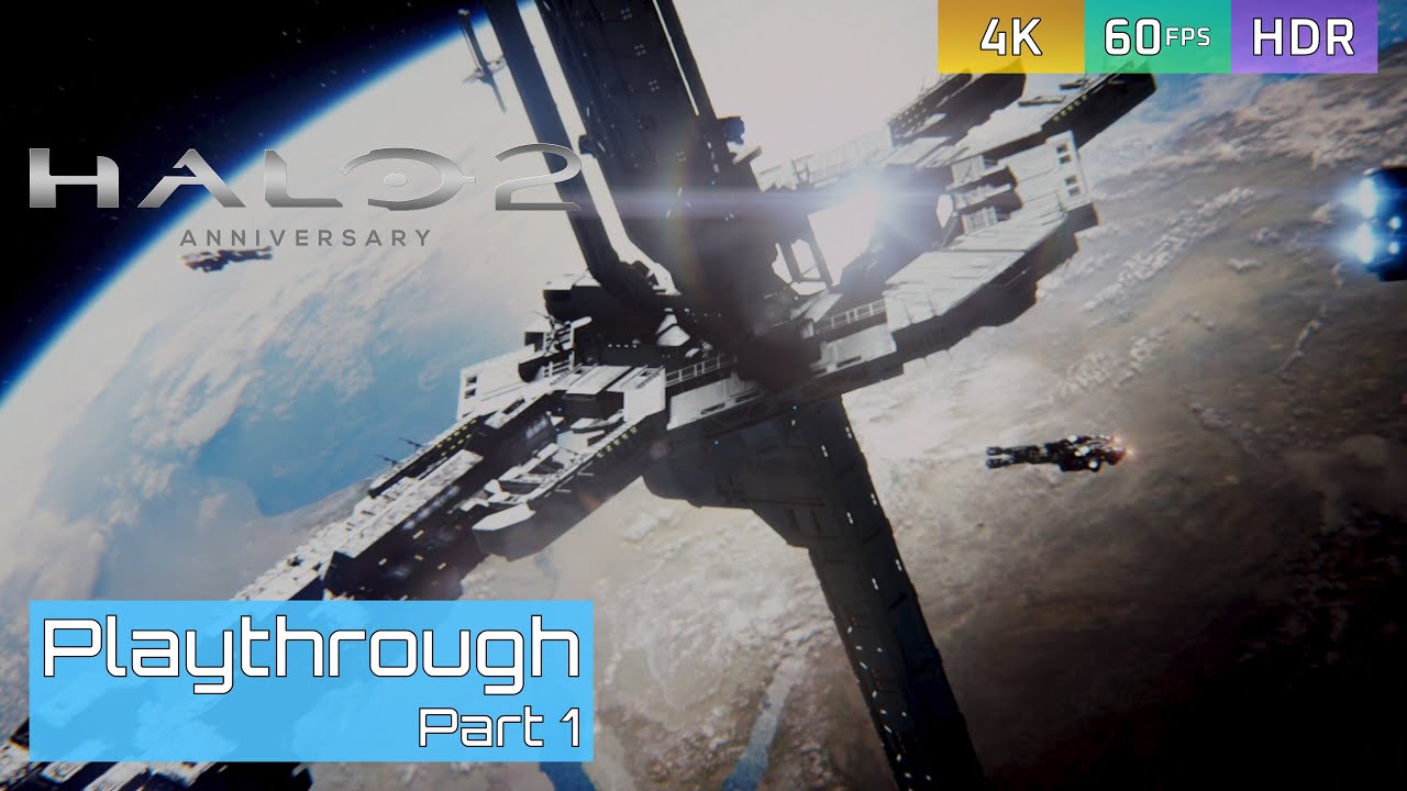 Cairo Station | Halo 2 Anniversary [4K 60FPS HDR No Commentary]