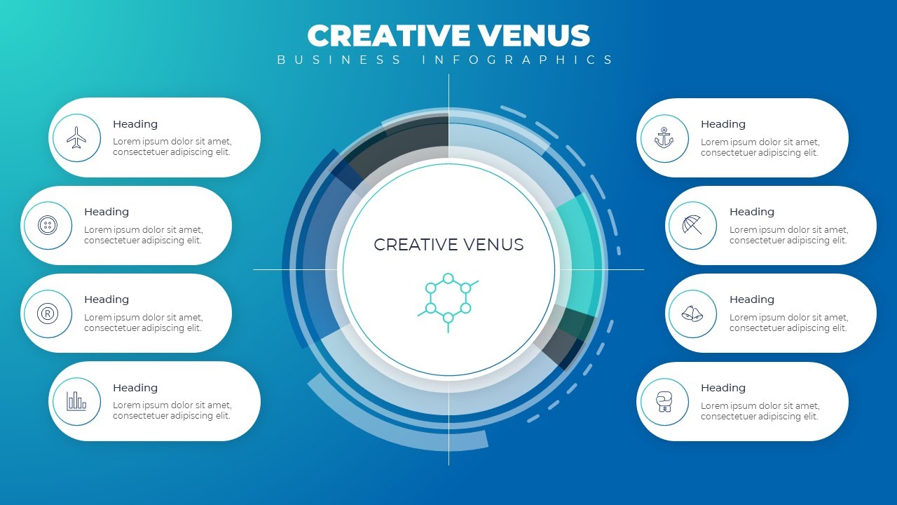 How To Design a Technology Driven Animated Infographic in Microsoft Office 365 PowerPoint | Part 1