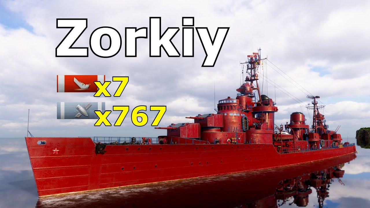World of WarShips Zorkiy - 7 Kills 339K Damage