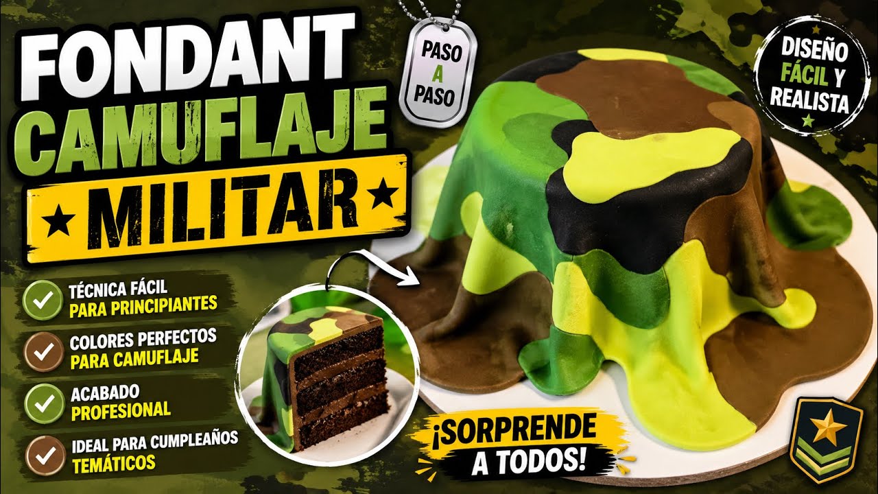 Fondan Camuflaje Militar