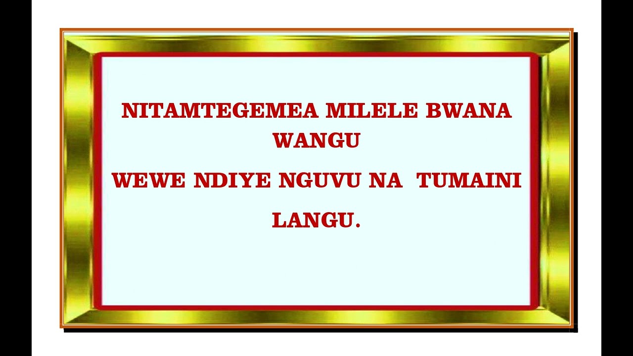 Upendo Wake Hauna Mwisho  #trendingswahiliworship#christianpraisesongs