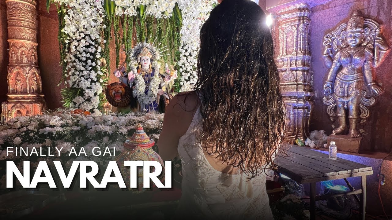 Navratri Aa Gai | Garba Night | Day-1 | Vlog 57