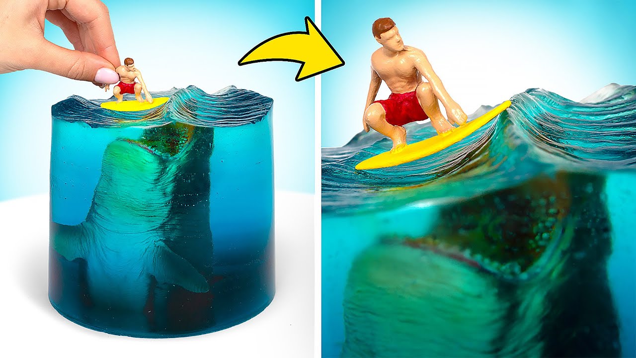 WOW! Diorama Kreatif Serangan Megalodon