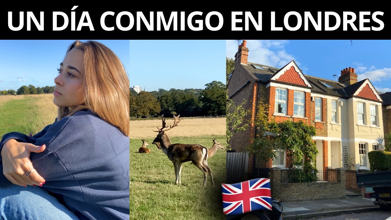 UN DÍA CONMIGO en LONDRES 🍂 Richmond Park (SOLO TRIP VLOG)