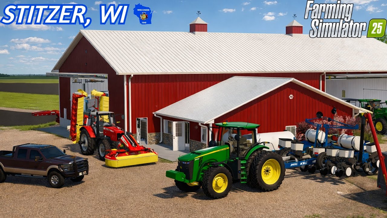 Начинаем посевной сезон с некоторыми улучшениями! | Farming Simulator 25