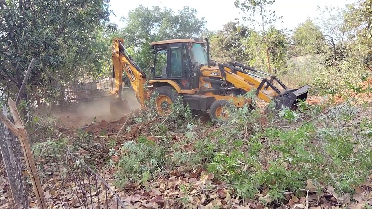 Jcb work  , repair land