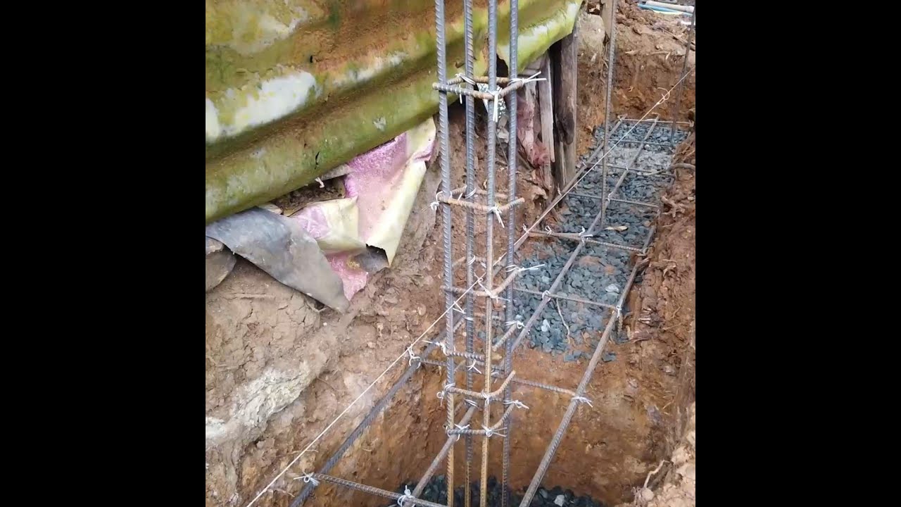 Basic understanding on wall footing detail #TUTORIAL #63