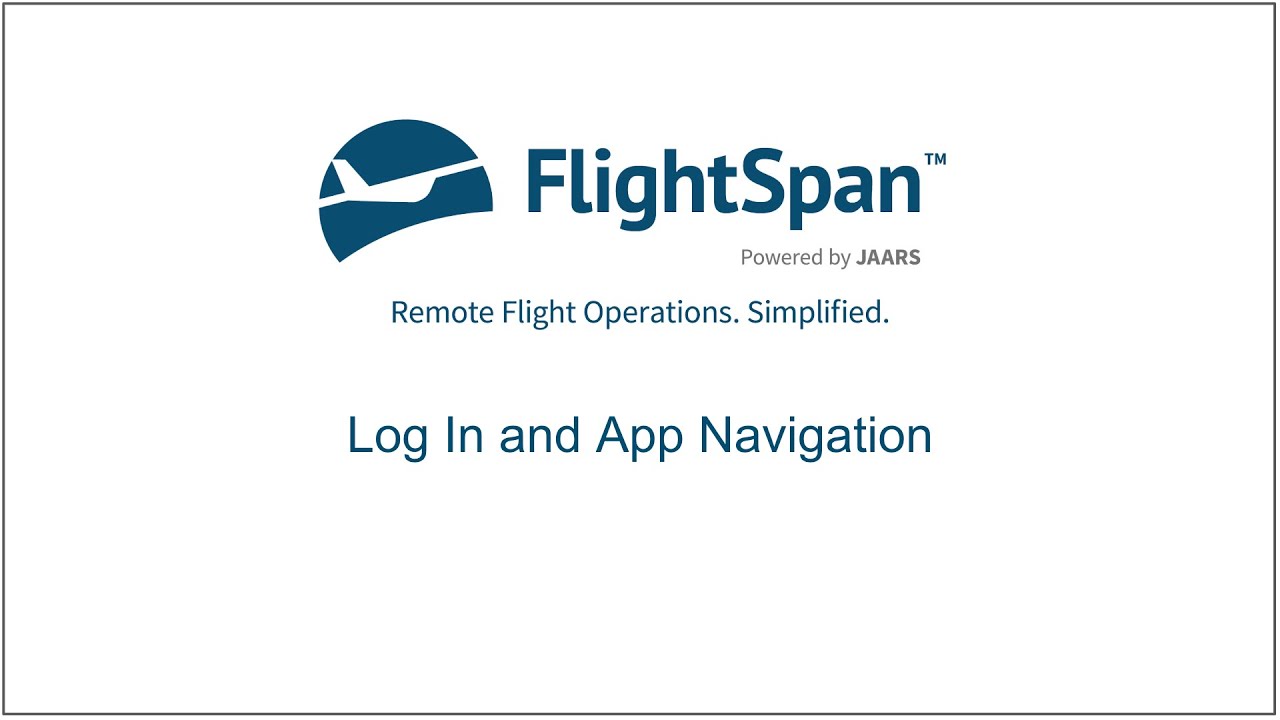 Log In and App Navigation