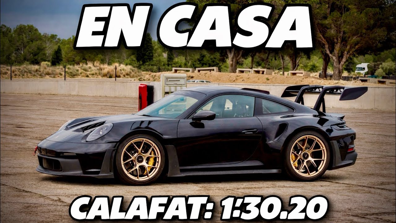 CUANDO CORRES EN CASA… | CIRCUIT DE CALAFAT 1:30.20🥇