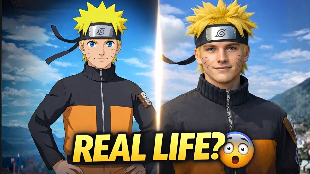 Naruto Characters in Real Life: These AI Results are SCARY Accurate!