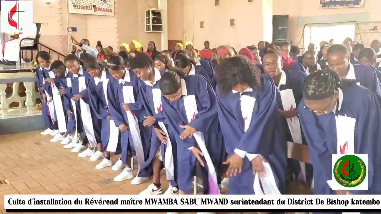 Chorale Bons Semeurs District de Bishop katembo dans HOGA WA MUNGU lors de l´installation du DS...