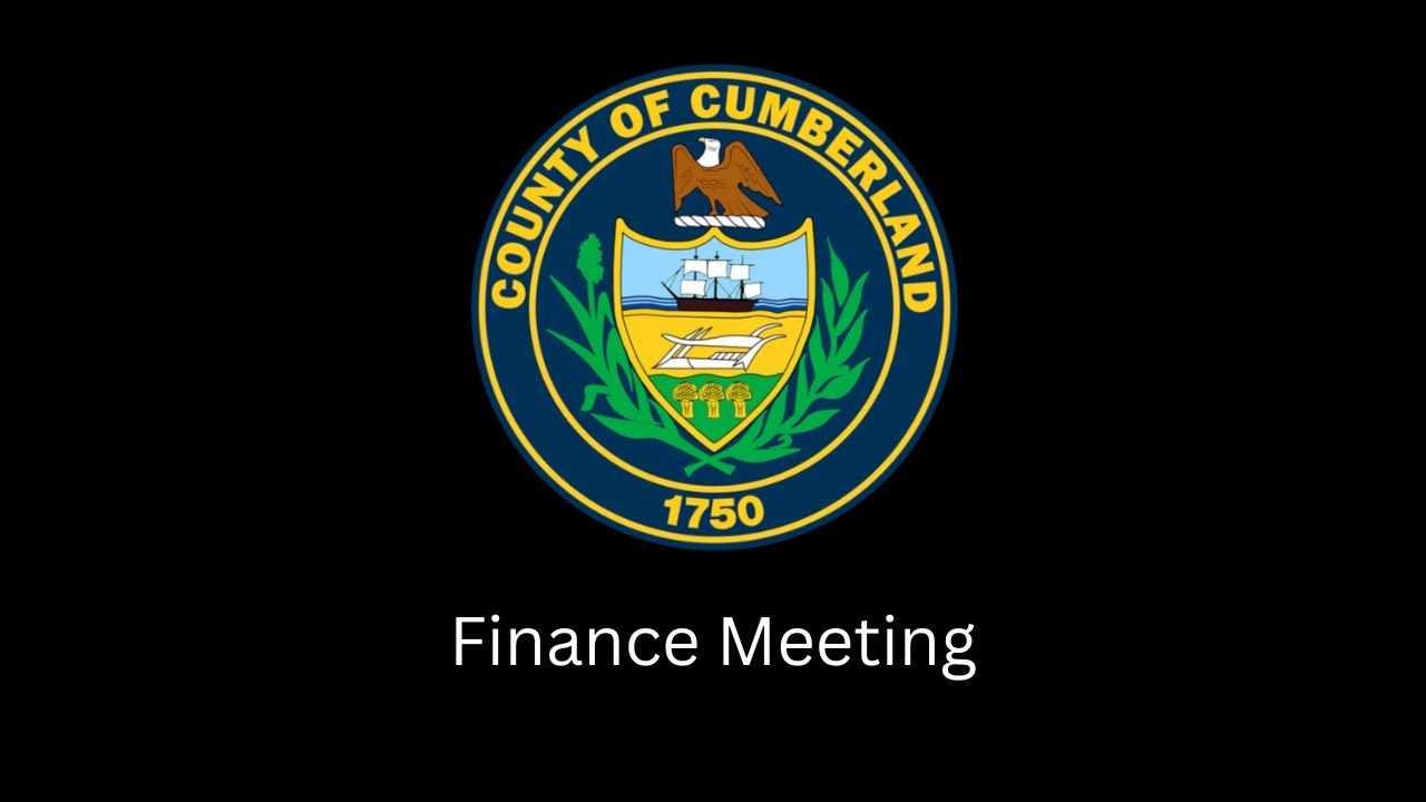 Finance Meeting December 3, 2025
