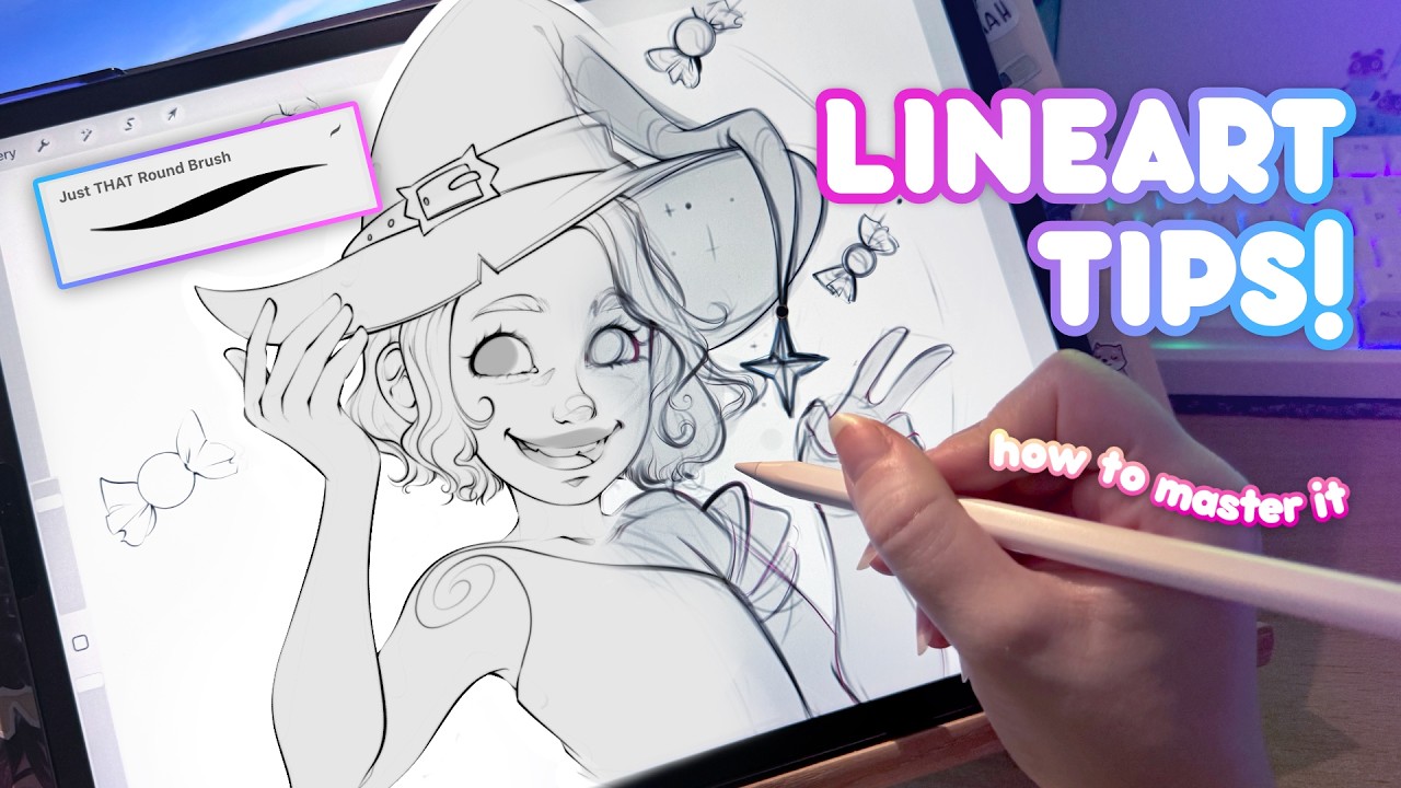 ✨IMPROVE YOUR LINEART✨ Secrets and Tips of Digital Inking