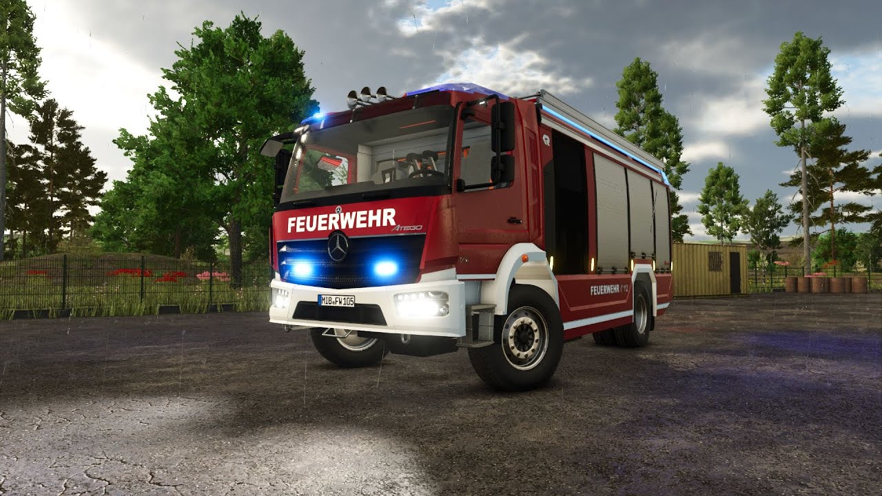 Erster Feuerwehr Einsatz in Pfaffenwinkel