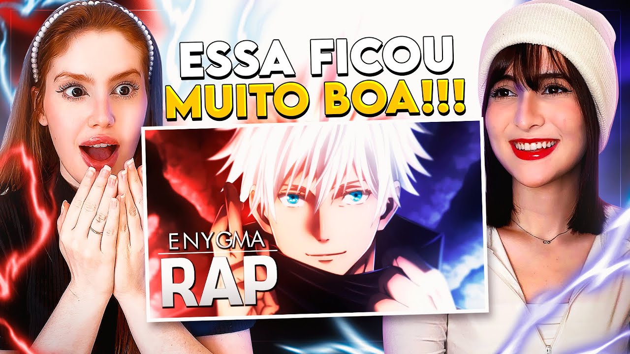 REACT | Rap do Satoru Gojo (Jujutsu Kaisen) | Mundo Infinito | Enygma 88  | CR Reacts