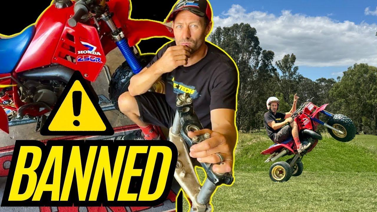 Этот мотоцикл ЗАПРЕЩЕН | Honda ATC 250r